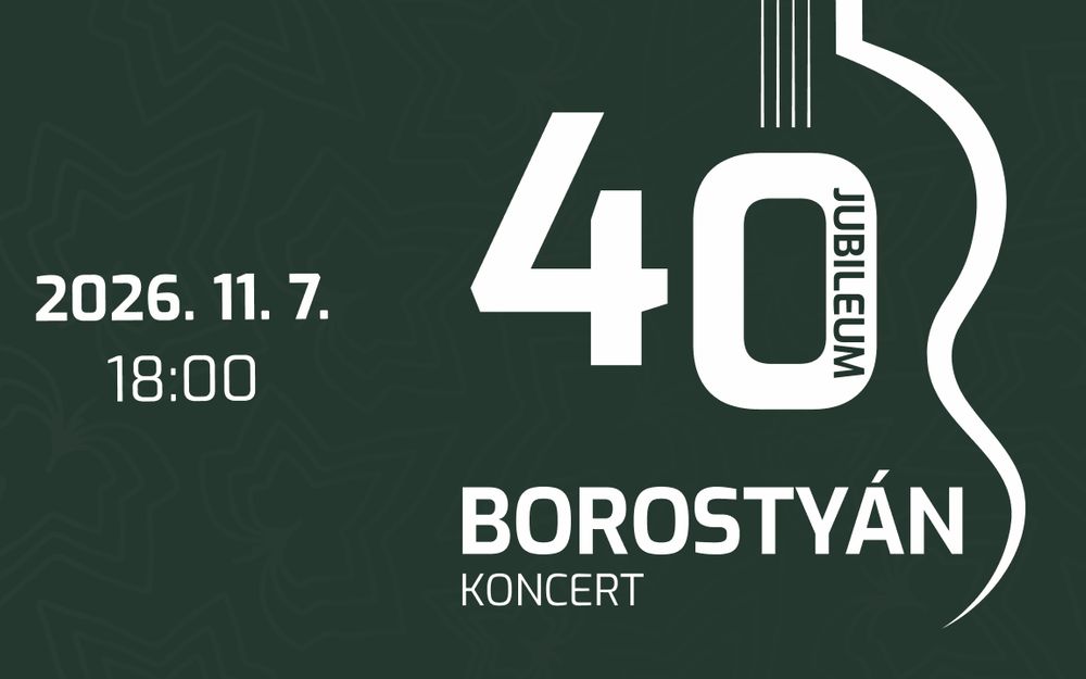 40 éves a Borostyán együttes - jubileumi koncertünk Komáromban
